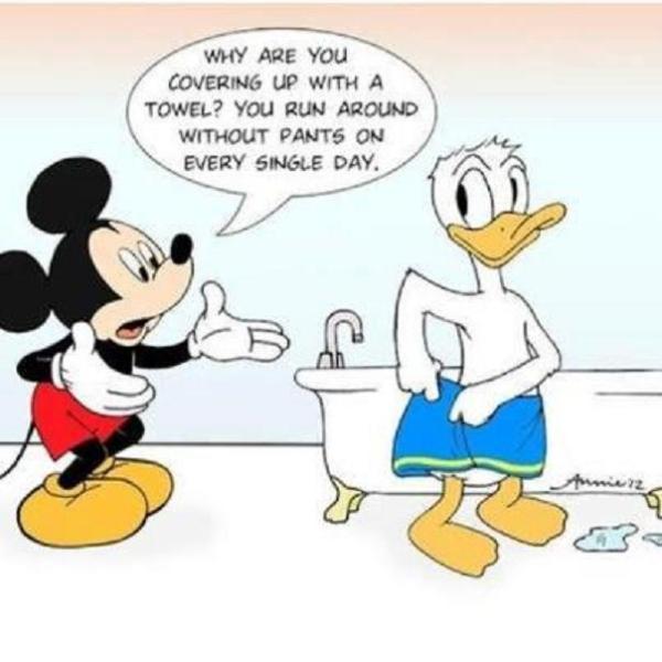 Donald's Bashful!