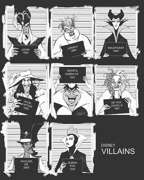 villain mug shots