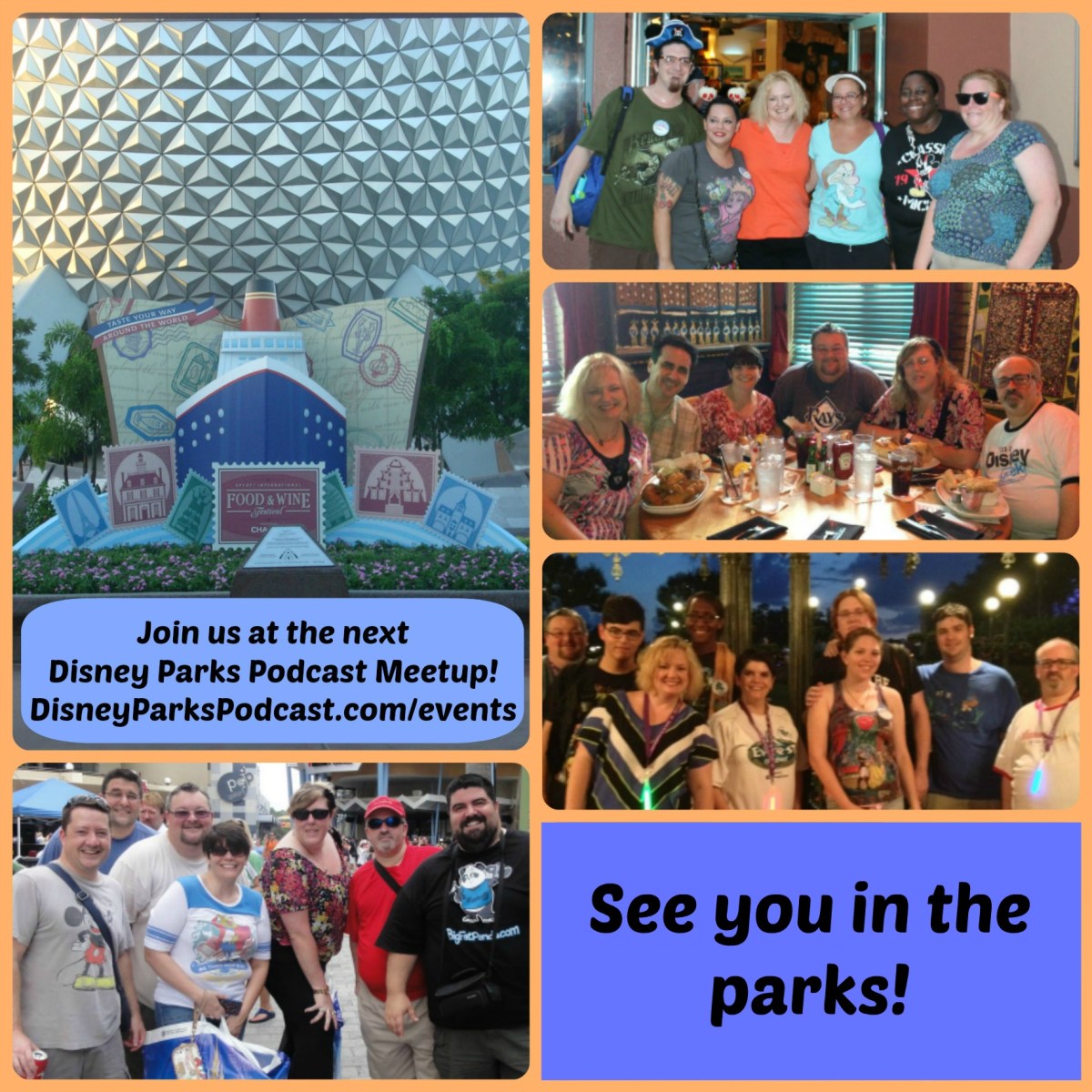 Meetup Parks November Meetup with the Disney Parks Podcast | Disneyways